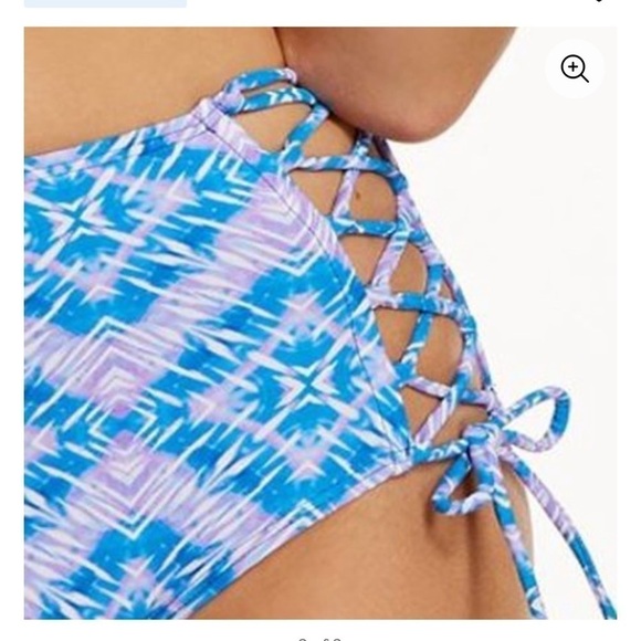 NWT SUNDAZED Stella High Waist Bottom Small - Picture 3 of 10